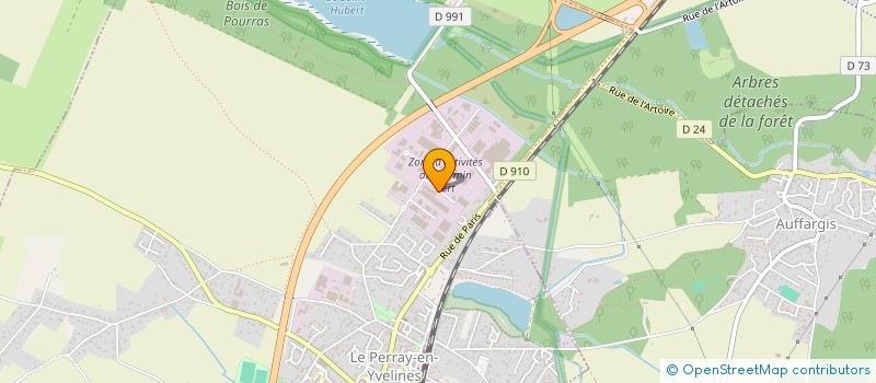 localisation de l'entreprise ERAL BAT  LE PERRAY-EN-YVELINES