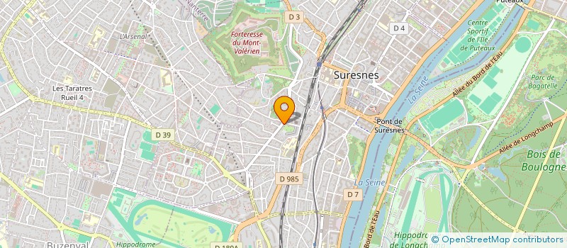 localisation de l'entreprise ERALIA IMMOBILIER à SURESNES