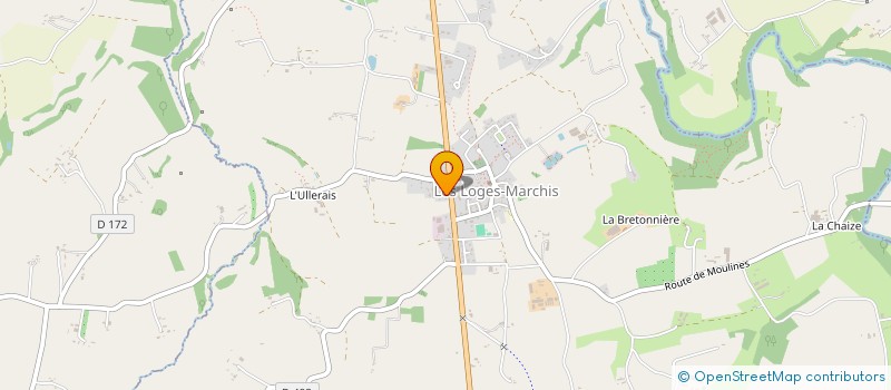 localisation de l'entreprise ERALMA  LES LOGES-MARCHIS