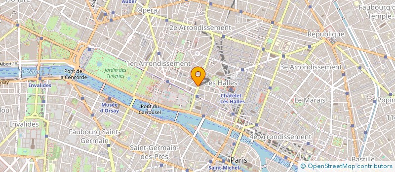 localisation de l'entreprise ERANOS  PARIS