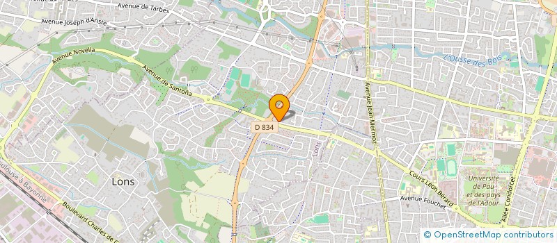 localisation de l'entreprise ERANOVUM FRANCE à LONS
