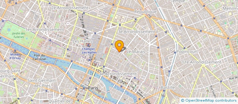 localisation de l'entreprise ERANSE  PARIS