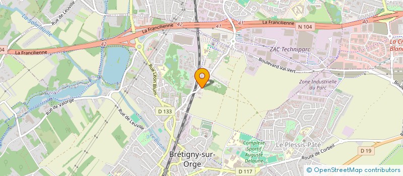 localisation de l'entreprise ERANUM-CONSULTING  VILLABE