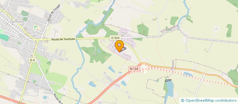 localisation de l'entreprise ERARD  GIMONT