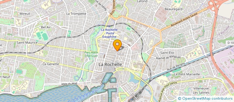 localisation de l'entreprise ERAS  LA ROCHELLE