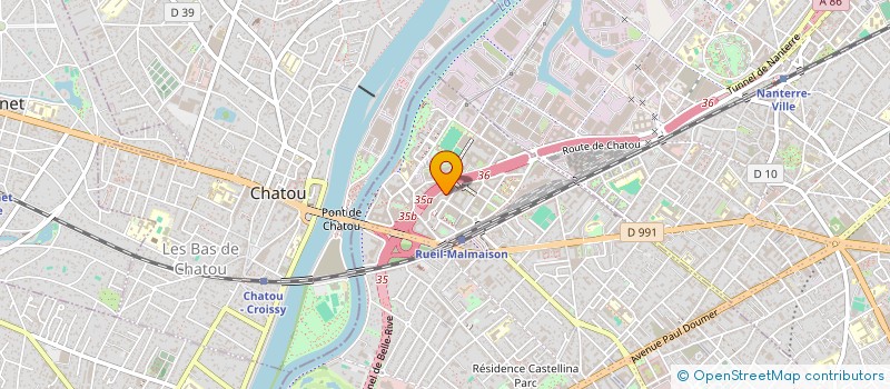 localisation de l'entreprise ERASMUS ACQUISITION FRANCE SAS à RUEIL-MALMAISON