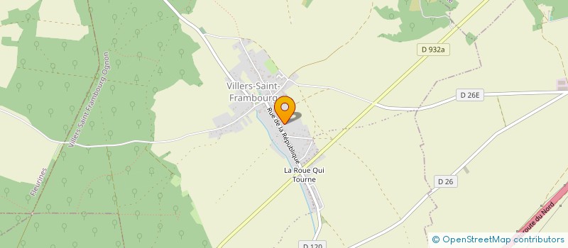 localisation de l'entreprise ERASMUS HEALTH CONSULTING GROUP  VILLERS-SAINT-FRAMBOURG-OGNON