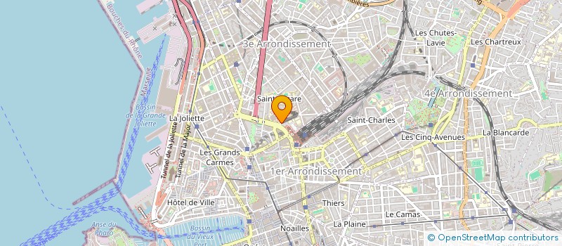 localisation de l'entreprise ERASMUS STUDENT NETWORK MARSEILLE  MARSEILLE