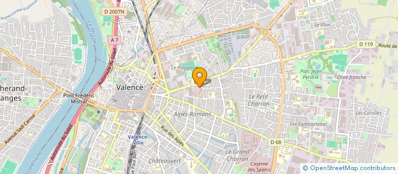 localisation de l'entreprise ERASMUS STUDENT NETWORK VALENCE (ESN VALENCE) à VALENCE