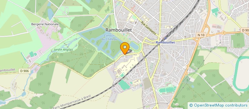 localisation de l'entreprise ERASTAR à RAMBOUILLET