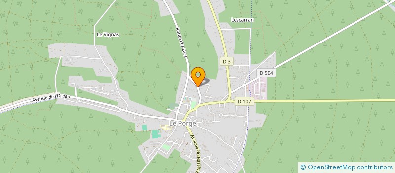 localisation de l'entreprise ERATO  CASSIS