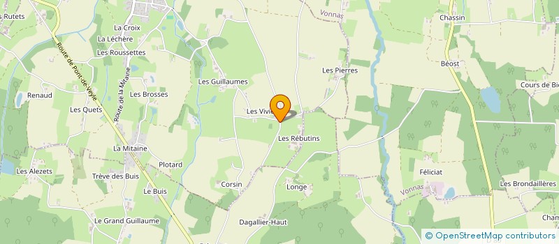 localisation de l'entreprise ERAUPI  SAINT-JULIEN-SUR-VEYLE