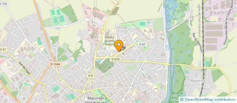 localisation de l'entreprise ERAY BATIMENTS à SAINT-QUENTIN