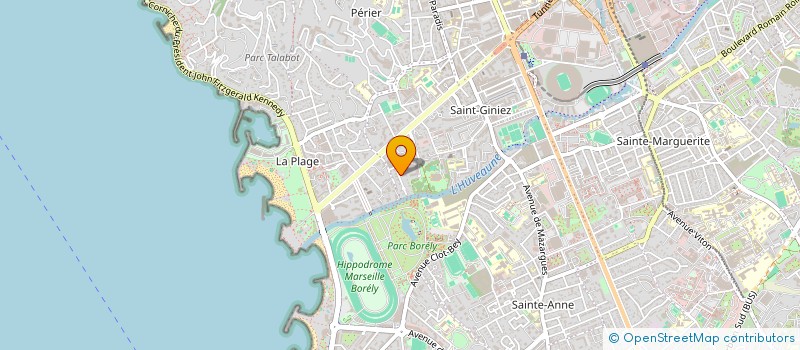 localisation de l'entreprise ERBAREGE à MARSEILLE