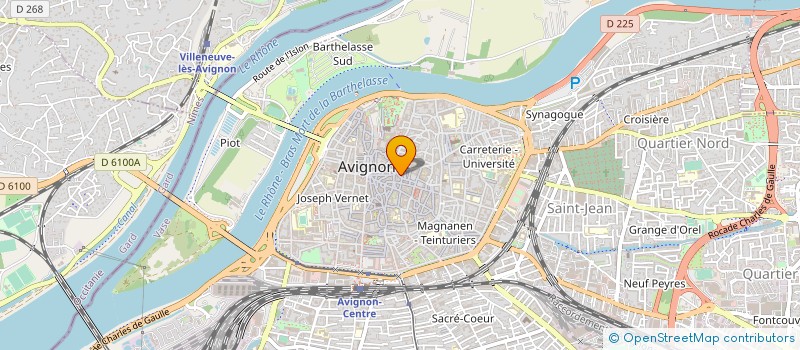 localisation de l'entreprise ERBAS à AVIGNON