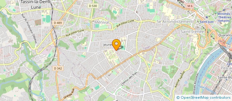localisation de l'entreprise ERBAT à LYON