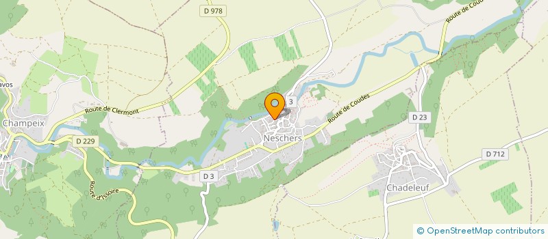 localisation de l'entreprise ERBEZEN  NESCHERS