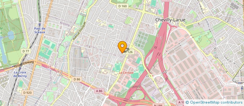 localisation de l'entreprise ERC AUTOMATISME à CHEVILLY-LARUE