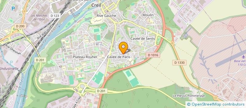 localisation de l'entreprise ERC MONTAGE  ARGENTEUIL