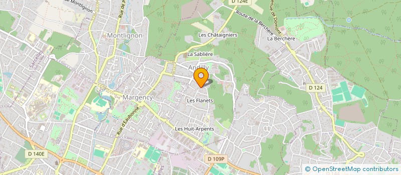 localisation de l'entreprise ERCA FINANCE à ANDILLY