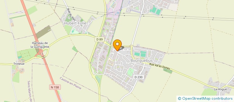 localisation de l'entreprise ERCAN CONSTRUCTIONS à BOURGUEBUS