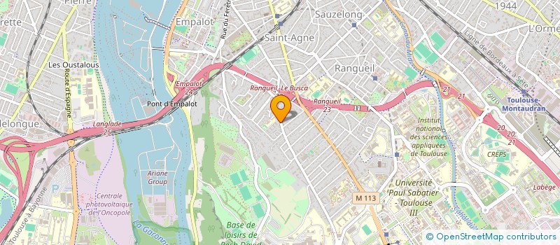 localisation de l'entreprise ERCAR à TOULOUSE