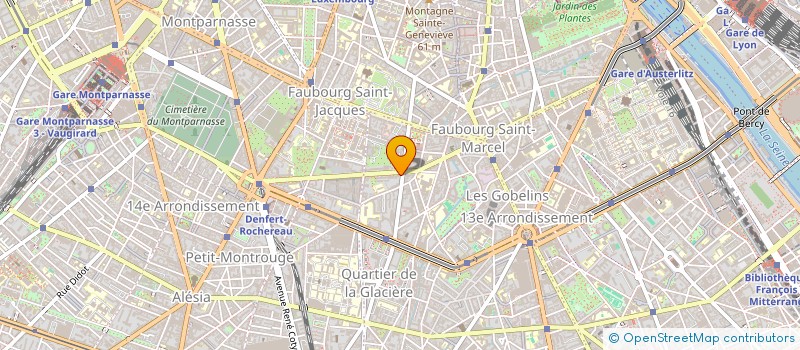 localisation de l'entreprise ERCE  PARIS