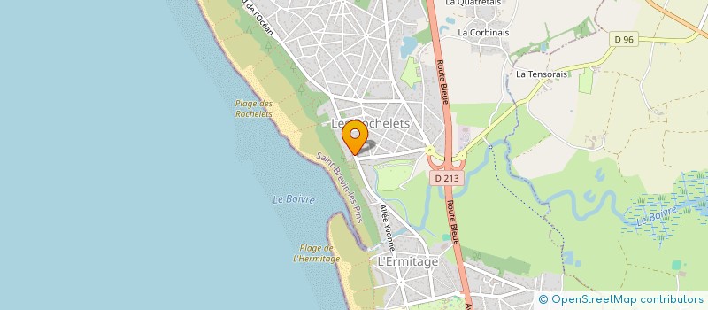 localisation de l'entreprise ERCEFIN à SAINT-BREVIN-LES-PINS