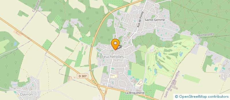 localisation de l'entreprise ERCETIA GROUP  FEUCHEROLLES