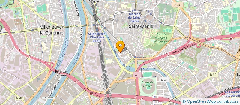 localisation de l'entreprise ERCP à SAINT-DENIS