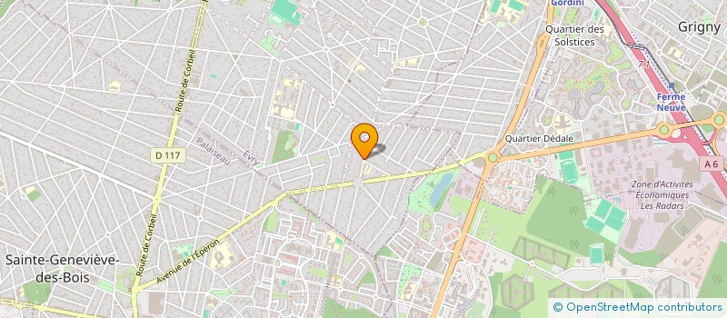 localisation de l'entreprise ERD BATIMENT  MORSANG-SUR-ORGE