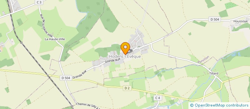 localisation de l'entreprise ERD ETUDES REALISATIONS & DEVELOPPEMENT  HODENC-L'EVEQUE