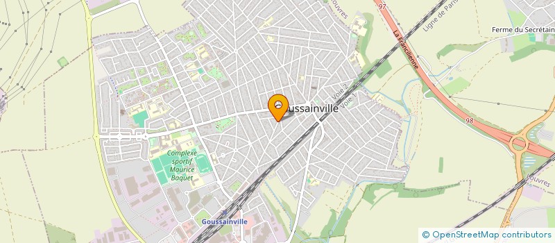 localisation de l'entreprise ERDAL  GOUSSAINVILLE