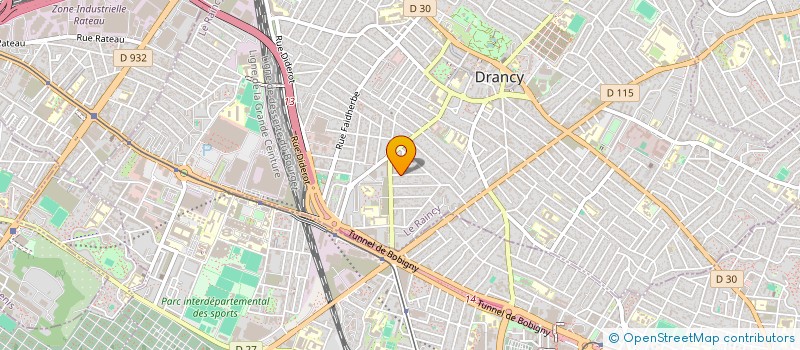 localisation de l'entreprise ERDEI BAT à DRANCY