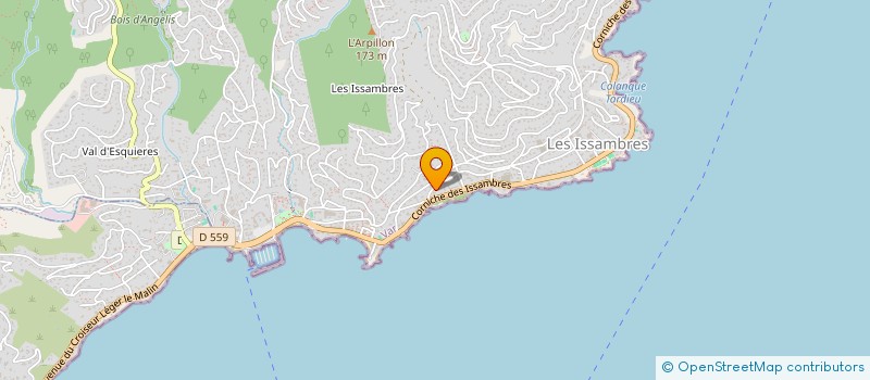 localisation de l'entreprise ERDEL à ROQUEBRUNE-SUR-ARGENS