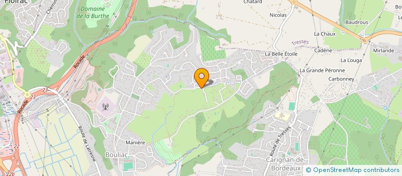 localisation de l'entreprise ERDEM  BOULIAC