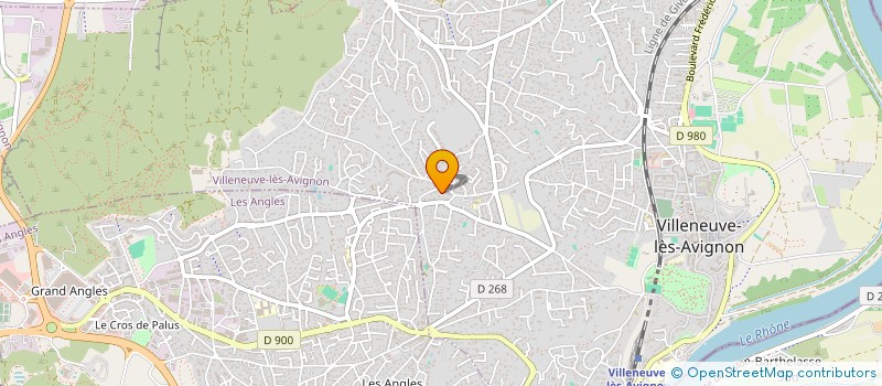 localisation de l'entreprise ERDER CONSEIL  VILLENEUVE LES AVIGNON