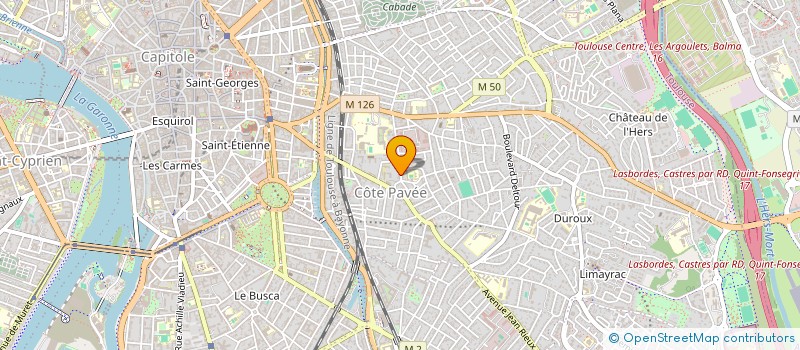 localisation de l'entreprise ERDERICK & FRIDERIQUE à TOULOUSE