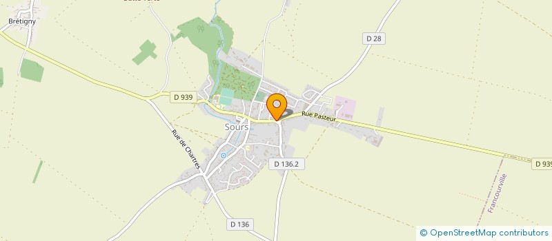 localisation de l'entreprise ERDILEX à FONTENAY-SUR-EURE