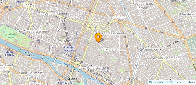 localisation de l'entreprise ERDILIN  PARIS