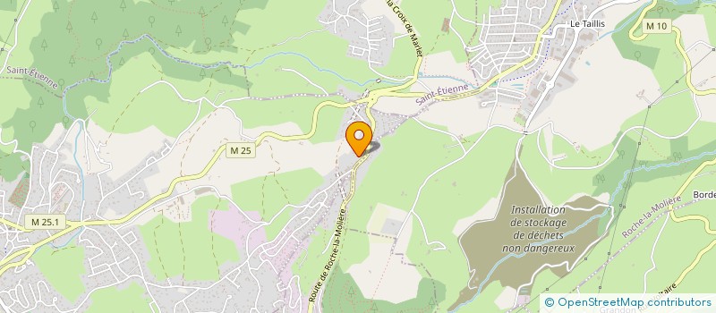 localisation de l'entreprise ERDINC IMMO  UNIEUX