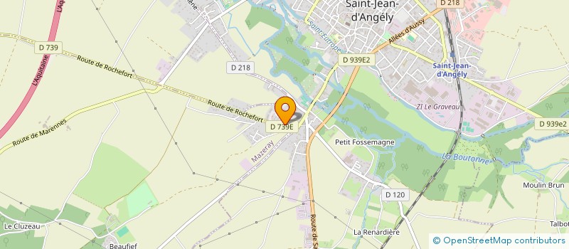 localisation de l'entreprise ERDOGAN  SAINT-JEAN-D'ANGELY