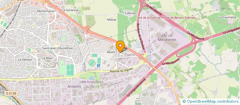 localisation de l'entreprise ERDOGAN BATIMENT  LE BLANC-MESNIL