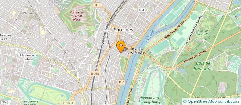 localisation de l'entreprise ERDOPAMA  ARBONNE-LA-FORET