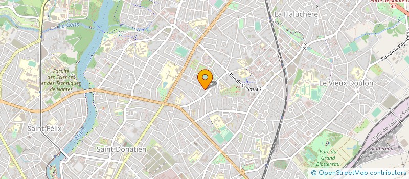 localisation de l'entreprise ERDRE VOILES PASSION  SUCE-SUR-ERDRE