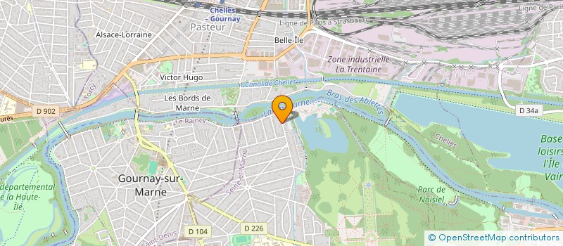 localisation de l'entreprise ERE  TARNOS