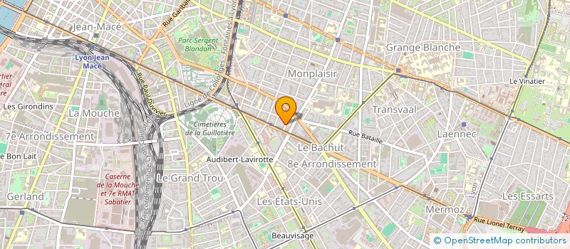 localisation de l'entreprise ERE CONSEIL  LYON