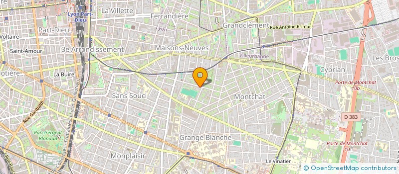 localisation de l'entreprise ERE DE L'EAU  LYON