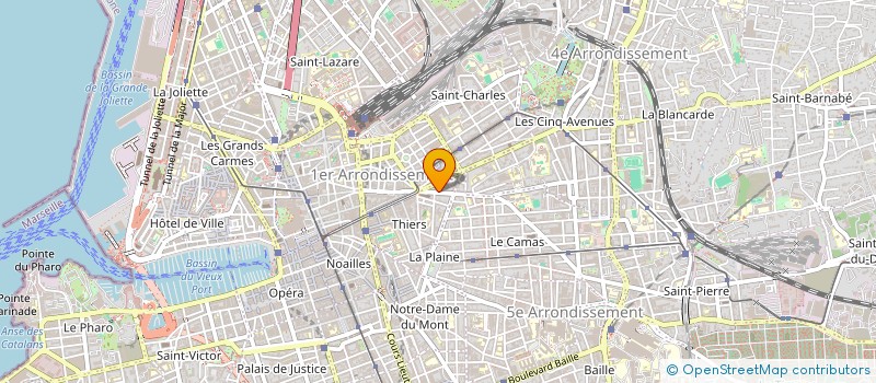 localisation de l'entreprise ERE LIBRE à MARSEILLE