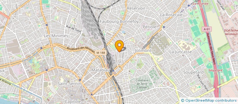 localisation de l'entreprise ERE NOUVELLE MIDI PYRENEES à TOULOUSE